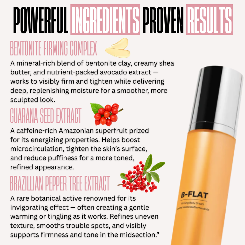 B-FLAT Belly Firming Cream