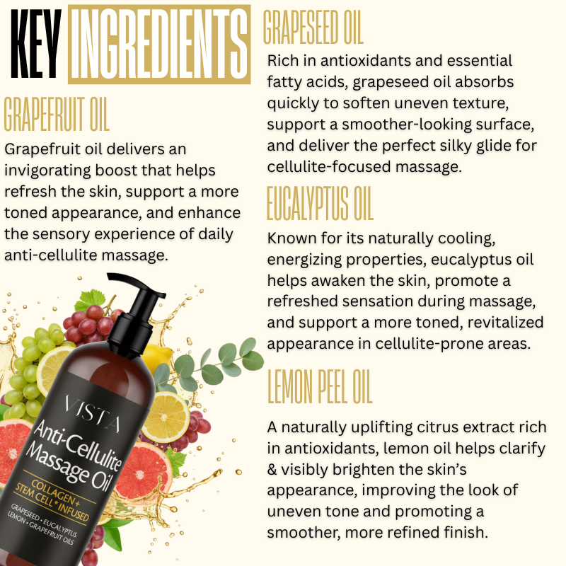 VISTA Anti-Cellulite Massage Oil