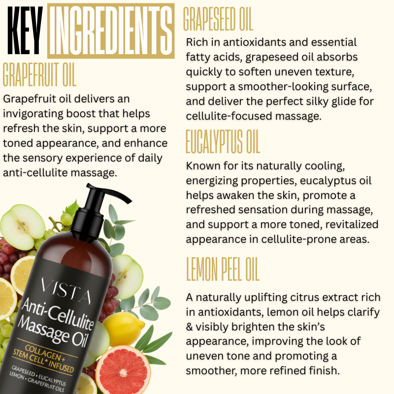 VISTA Anti-Cellulite Massage Oil